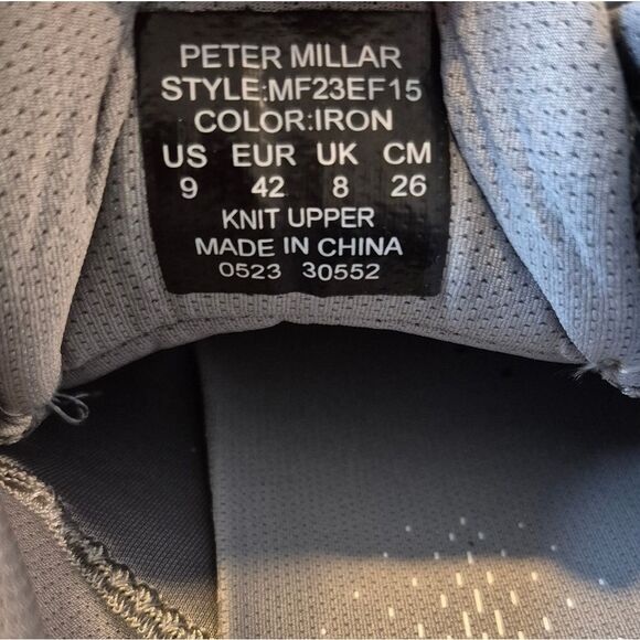 Peter Millar Mens Drift V2 Iron Size 9 MF23EF15 - Picture 9 of 10